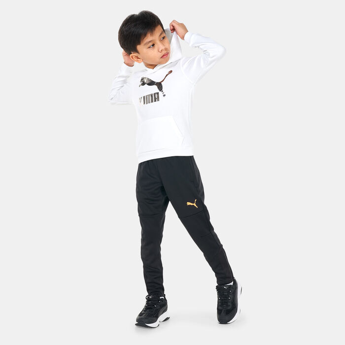 PUMA Kids' Classics Logo Hoodie (Older Kids) White image number 2