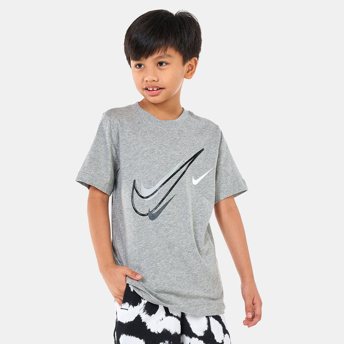 Nike Kids' Sportswear SOS T-Shirt Grey Nike Kids' Sportswear SOS T-Shirt Grey image number 0