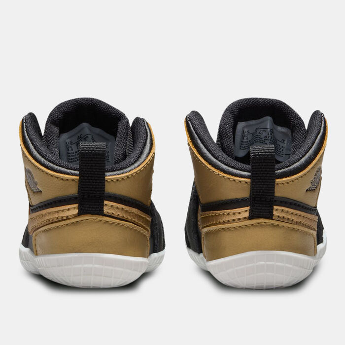 Jordan Kids' 1 Crib Bootie Shoe (Baby and Toddler) Black Jordan Kids' 1 Crib Bootie Shoe (Baby and Toddler) Black image number 6