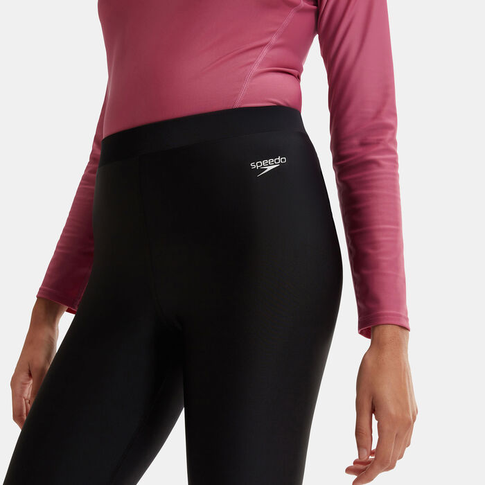Speedo Women's Speedo Essentials Leggings Black Speedo Women's Speedo Essentials Leggings Black image number 4