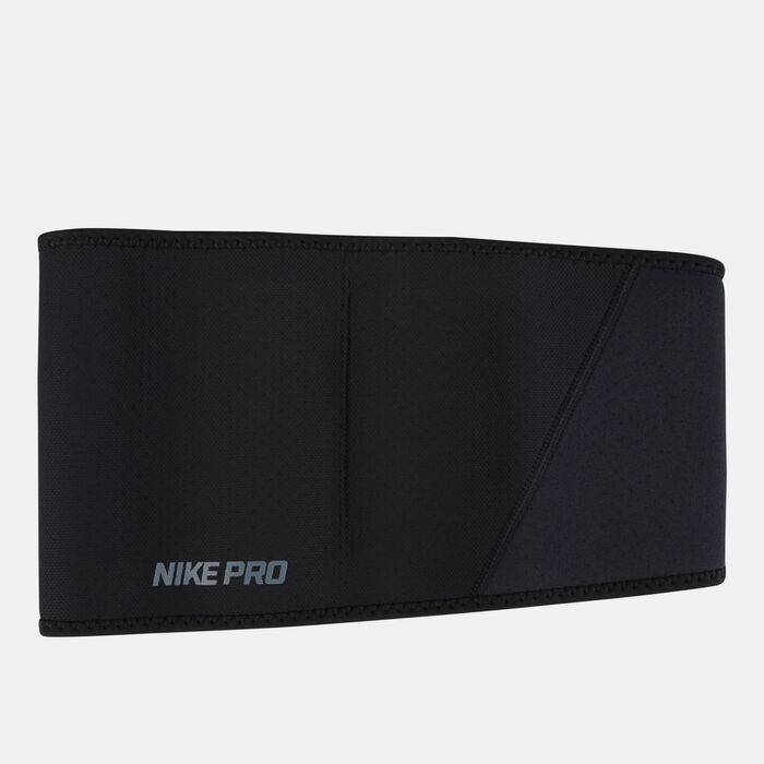 Nike Men's Pro Combat Waist Wrap 2.0 (M) Black Nike Men's Pro Combat Waist Wrap 2.0 (M) Black image number 1