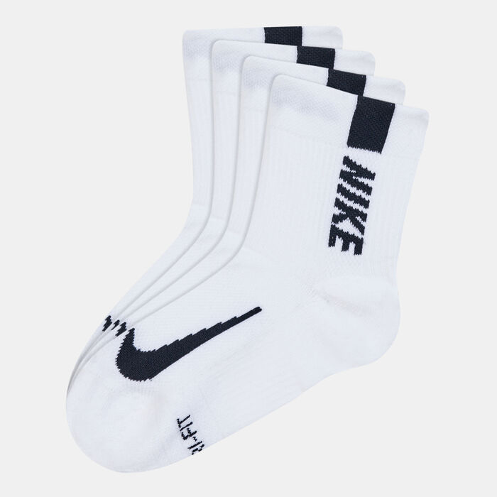 Nike Multiplier Ankle Socks (2 Pack) White Nike Multiplier Ankle Socks (2 Pack) White image number 0