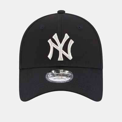 New Era Women's MLB New York Yankees Metallic Logo Cap Black New Era Women's MLB New York Yankees Metallic Logo Cap Black