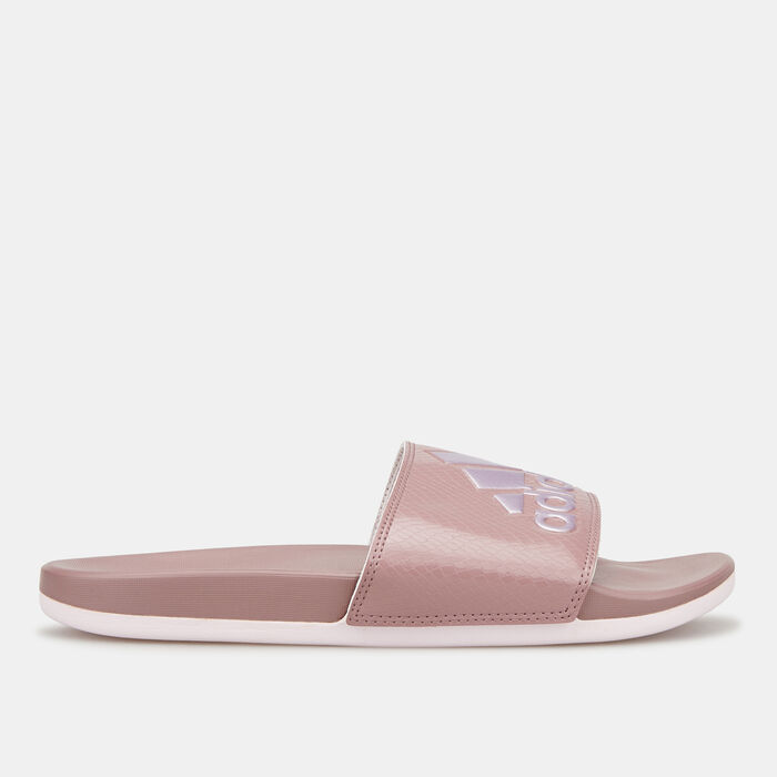 adidas Women's Adilette Comfort Slides Pink adidas Women's Adilette Comfort Slides Pink image number 1