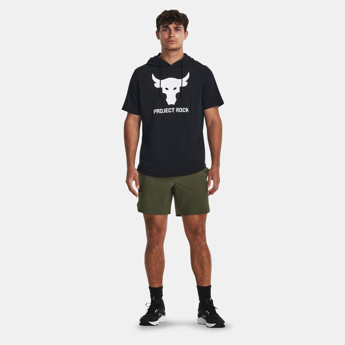 Under Armour Men's Project Rock Hoodie Black image number 2