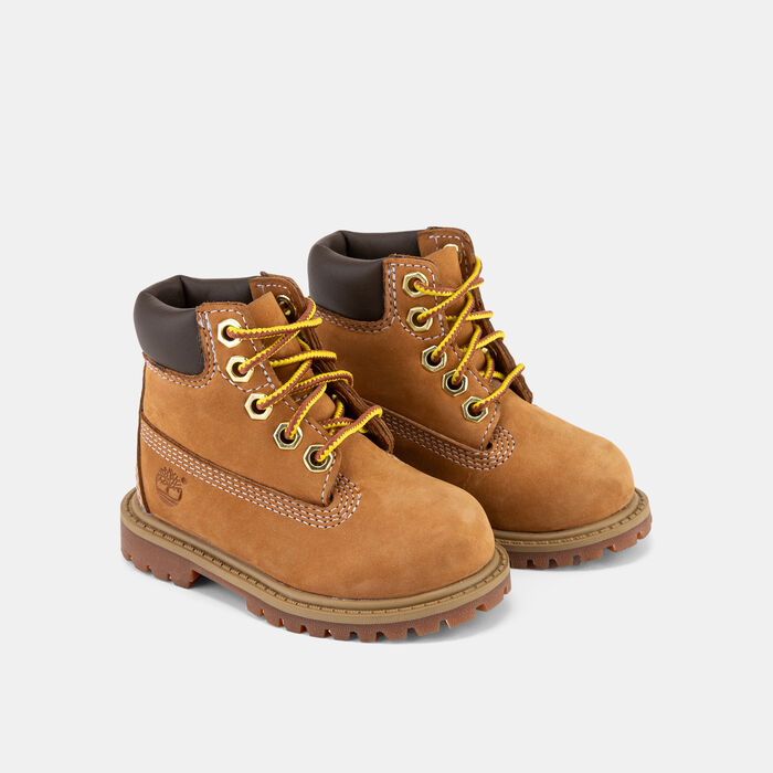 Timberland Kids' Premium 6-Inch Waterproof Boots Green image number 1