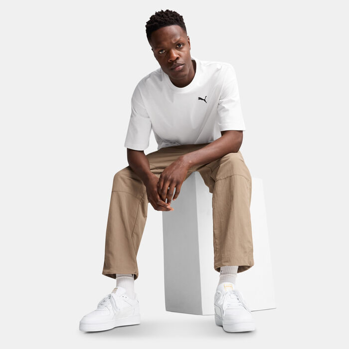 PUMA Men's Wardrobe Essentials T-Shirt White image number 2