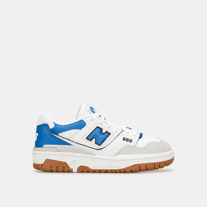 New Balance Kids' BB550 Shoes Grey New Balance Kids' BB550 Shoes Grey image number 0