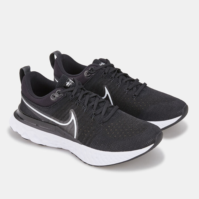 Nike Women's React Infinity Run 2 Shoe Black Nike Women's React Infinity Run 2 Shoe Black image number 2