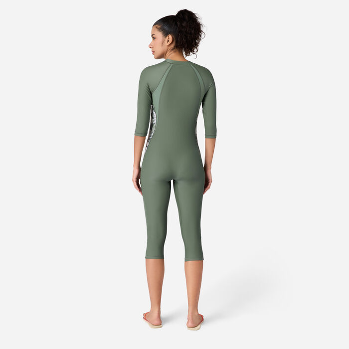 COEGA Women's Slim-Kini 3/4 One-Piece Swimsuit Pink image number 1