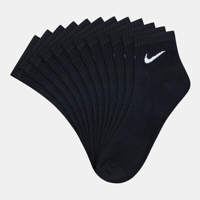 Nike Everyday Cushioned Training Ankle Socks (6 Pack) Black