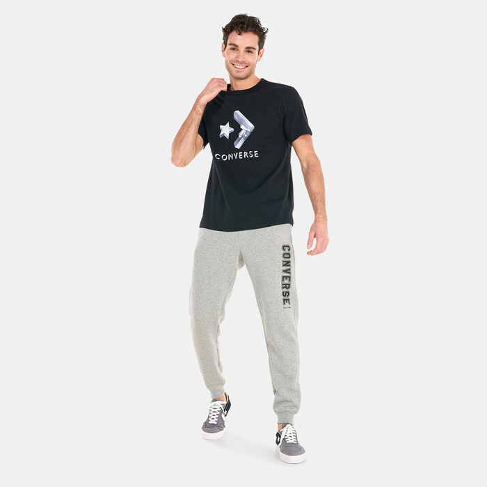 Converse Men's Crystals T-Shirt Black Converse Men's Crystals T-Shirt Black image number 2