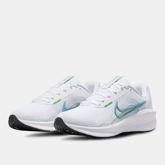 Nike Women's Downshifter 13 Road Running Shoes White Nike Women's Downshifter 13 Road Running Shoes White image number 1