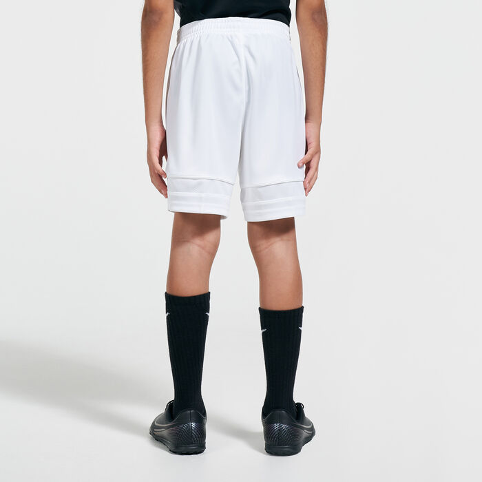 Nike Kids' Dri-FIT Academy Knit Football Shorts (Older Kids) White image number 1