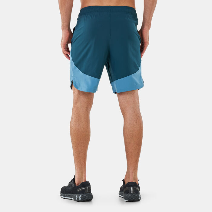 Men's UA HIIT Woven Colorblock Shorts Men's UA HIIT Woven Colorblock Shorts image number 1