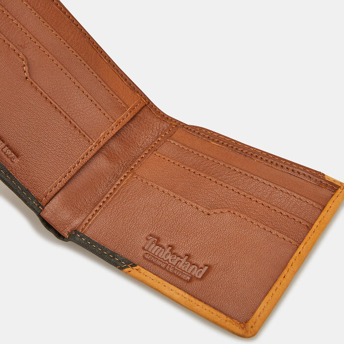 Timberland Men's Patchwork Billfold Green Timberland Men's Patchwork Billfold Green image number 2