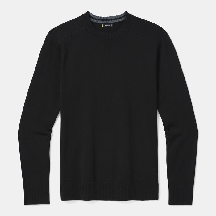 Smartwool Men's Sparwood Crew Sweater Black Smartwool Men's Sparwood Crew Sweater Black image number 0