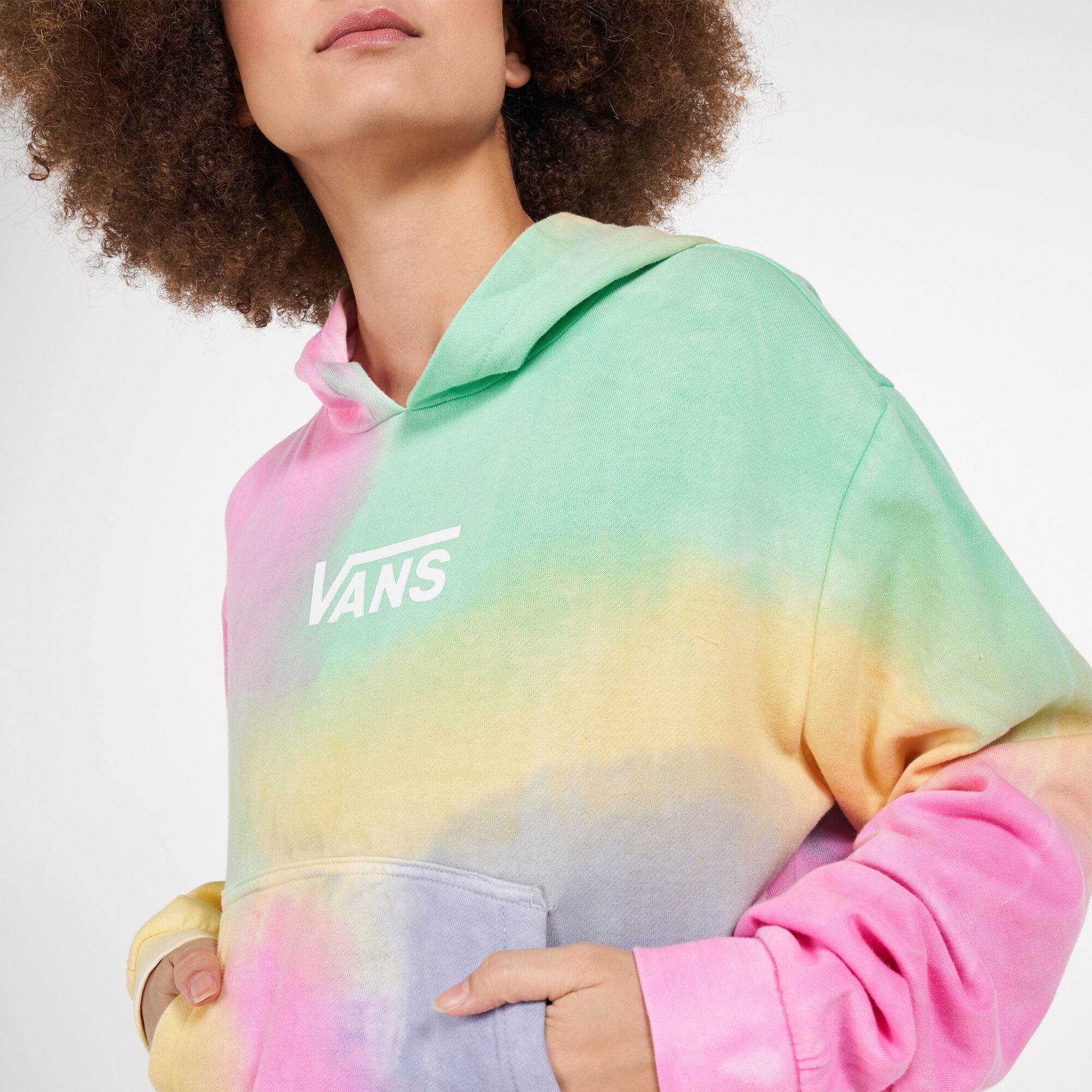 Aura crop hoodie 2025 vans