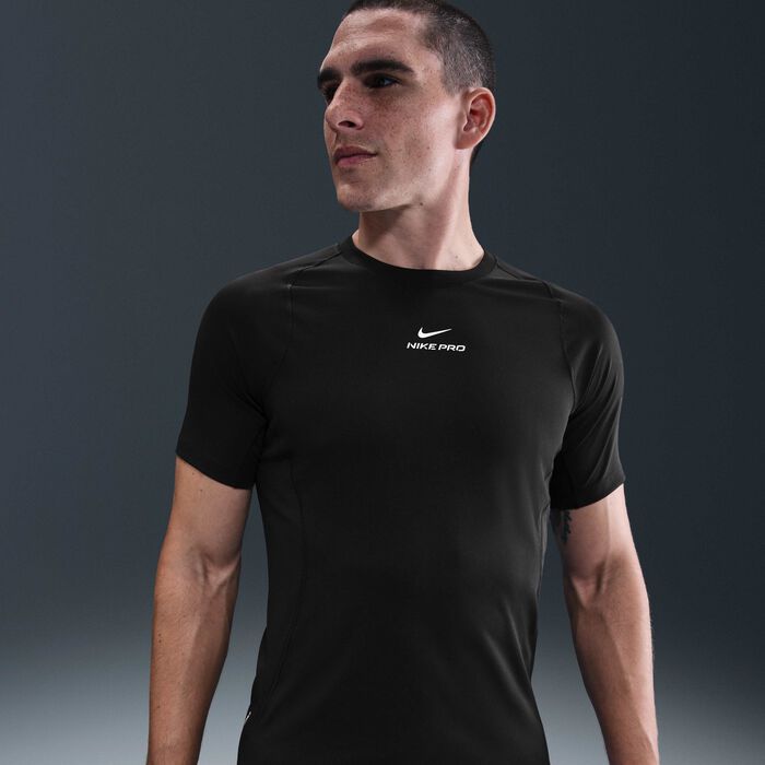 Nike Men's Pro Dri-FIT Training Top Black Nike Men's Pro Dri-FIT Training Top Black image number 0