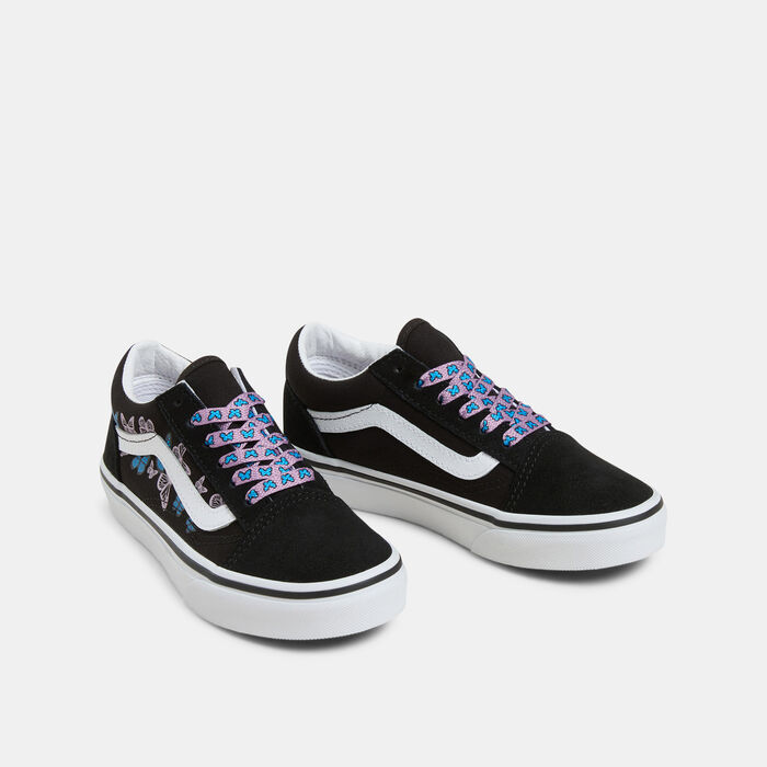 Vans Kids Old Skool Unisex Shoes (Younger Kids) Black Vans Kids Old Skool Unisex Shoes (Younger Kids) Black image number 1