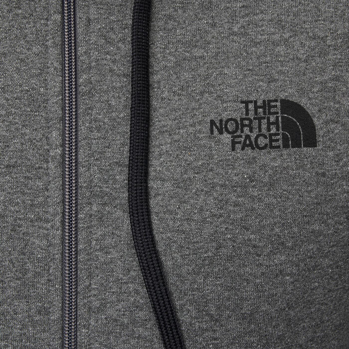 The North Face Men's Open Gate Full Zip Hoodie Grey The North Face Men's Open Gate Full Zip Hoodie Grey image number 6
