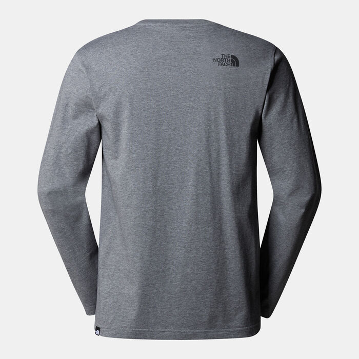 The North Face Men's Simple Dome T-Shirt Grey The North Face Men's Simple Dome T-Shirt Grey image number 1