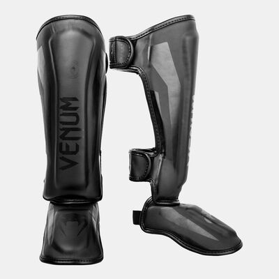 Venum Kids' Elite Shin Guards Black