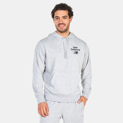 New Balance Men's Essentials Hoodie Grey