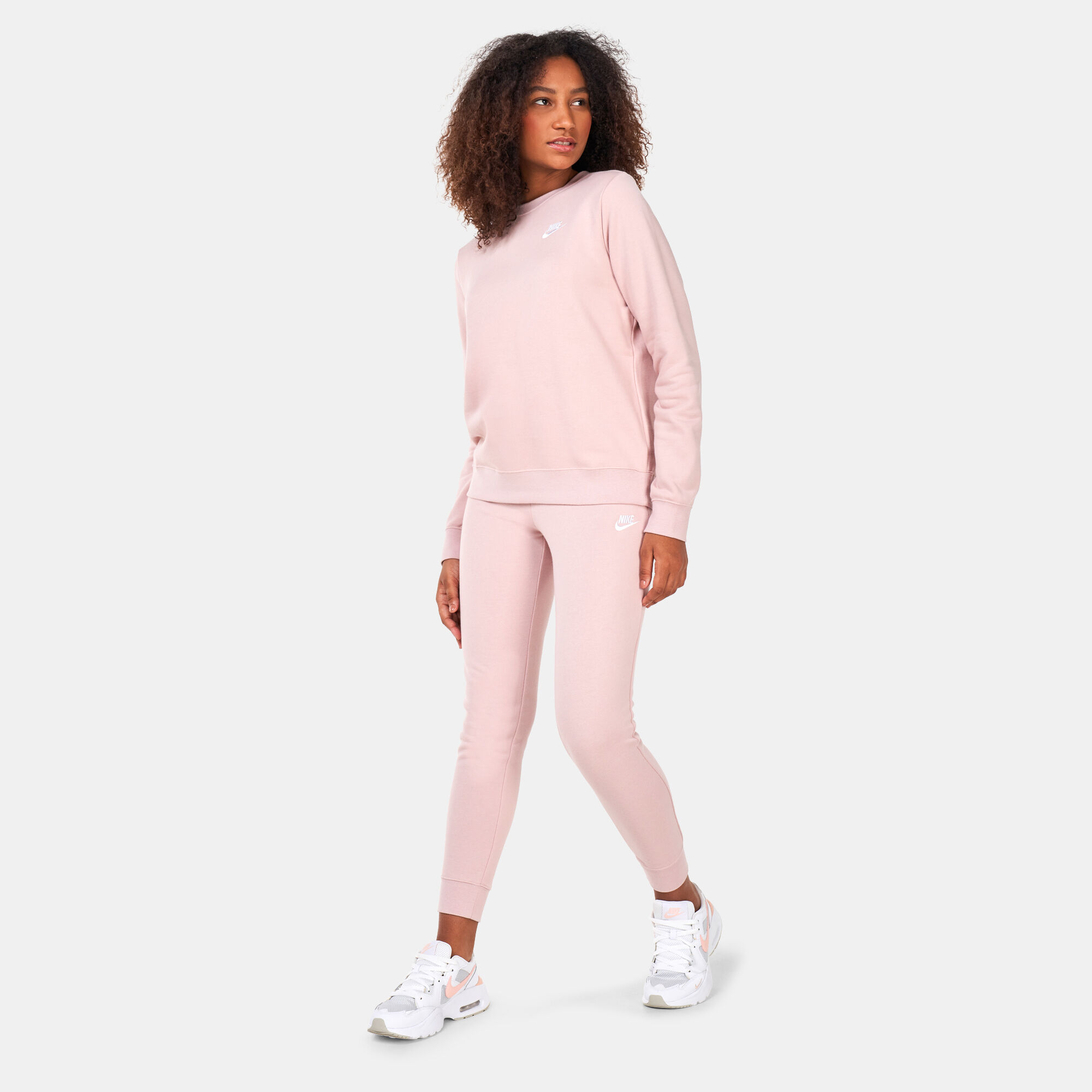 Women s Sportswear Club Fleece Mid Rise Sweatpants Beige Nike in KSA SSS