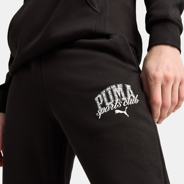 PUMA Men's Class Sweatpants Black image number 3