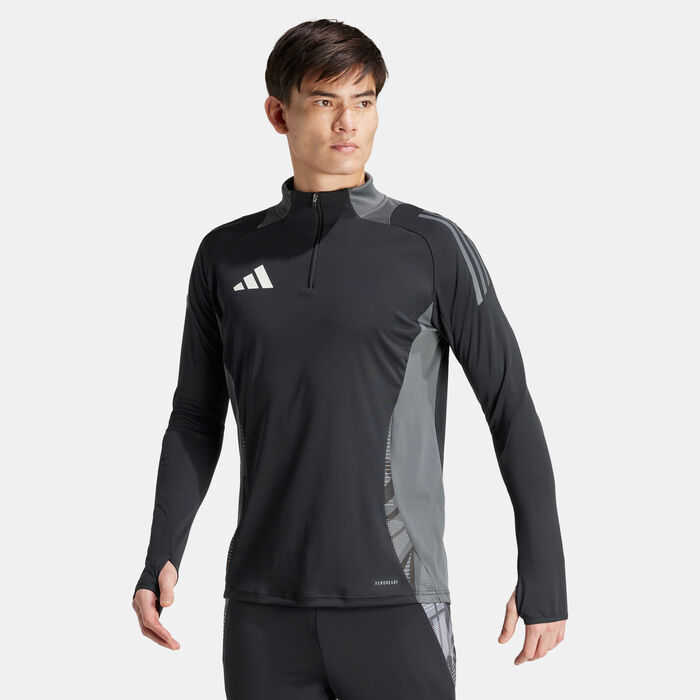 adidas Men's Tiro 24 Competition 1/4-Zip Football Top Black adidas Men's Tiro 24 Competition 1/4-Zip Football Top Black image number 0