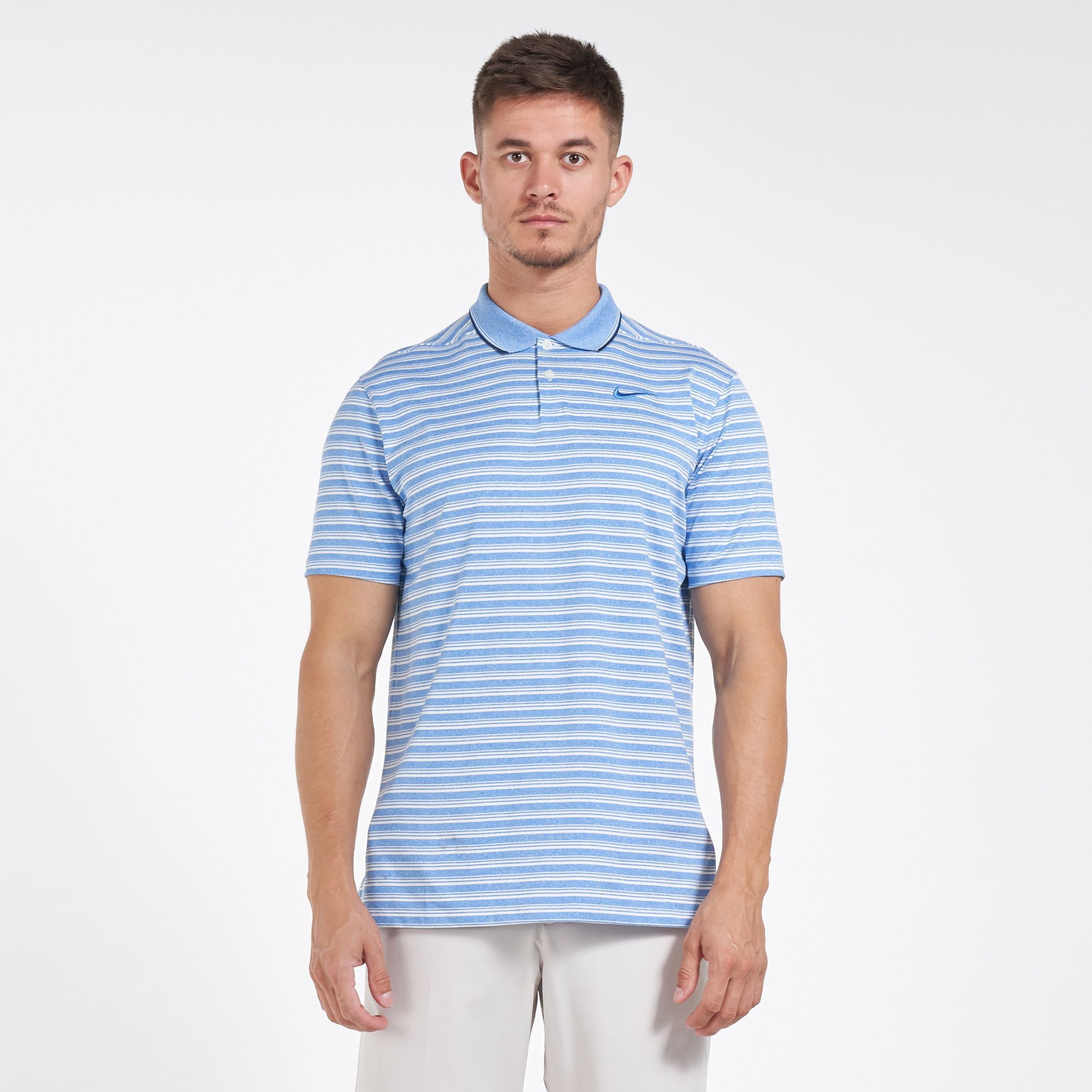 Nike vapor sales control stripe polo