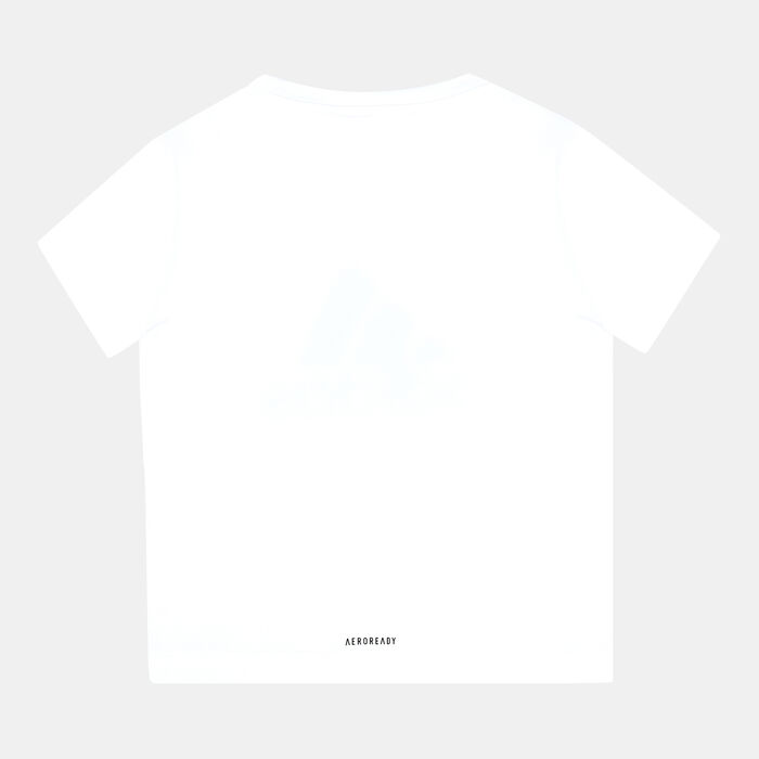 adidas Kids' Designed To Move T-Shirt White adidas Kids' Designed To Move T-Shirt White image number 1