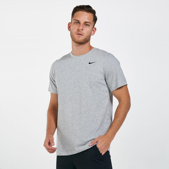 Nike Men's Dri-FIT Training T-Shirt Grey Nike Men's Dri-FIT Training T-Shirt Grey image number 0