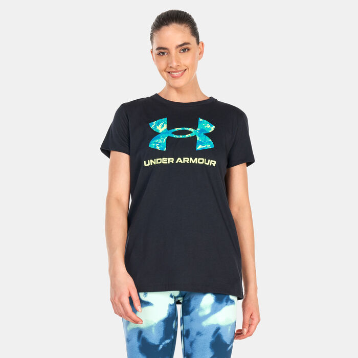Under Armour Women's Sportstyle Graphic T-Shirt Black Under Armour Women's Sportstyle Graphic T-Shirt Black image number 0