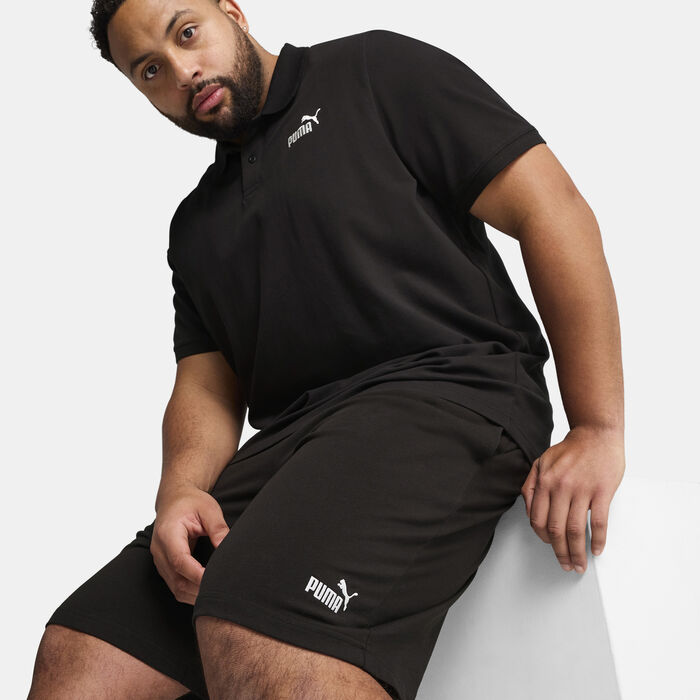 PUMA Men's Essentials No. 1 Logo Shorts Black PUMA Men's Essentials No. 1 Logo Shorts Black image number 4