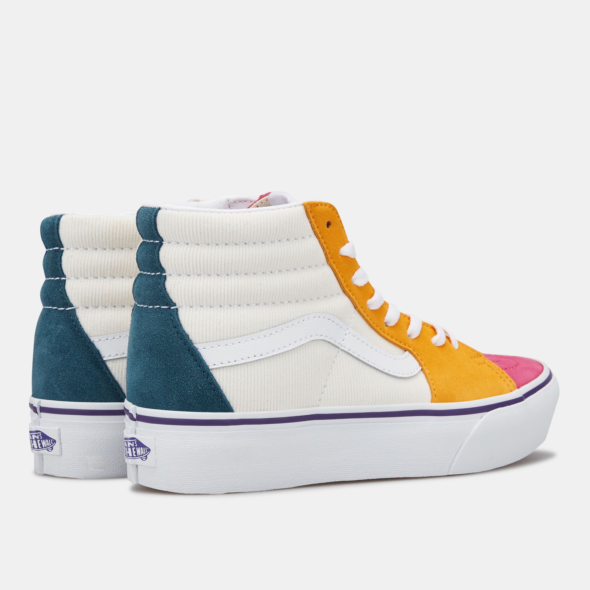 Vans sk8 online hi platform multicolor