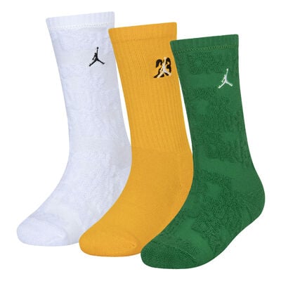 Nike Kids' Fuel Up Cool Down Crew Socks (3 Pairs) Grey Nike Kids' Fuel Up Cool Down Crew Socks (3 Pairs) Grey