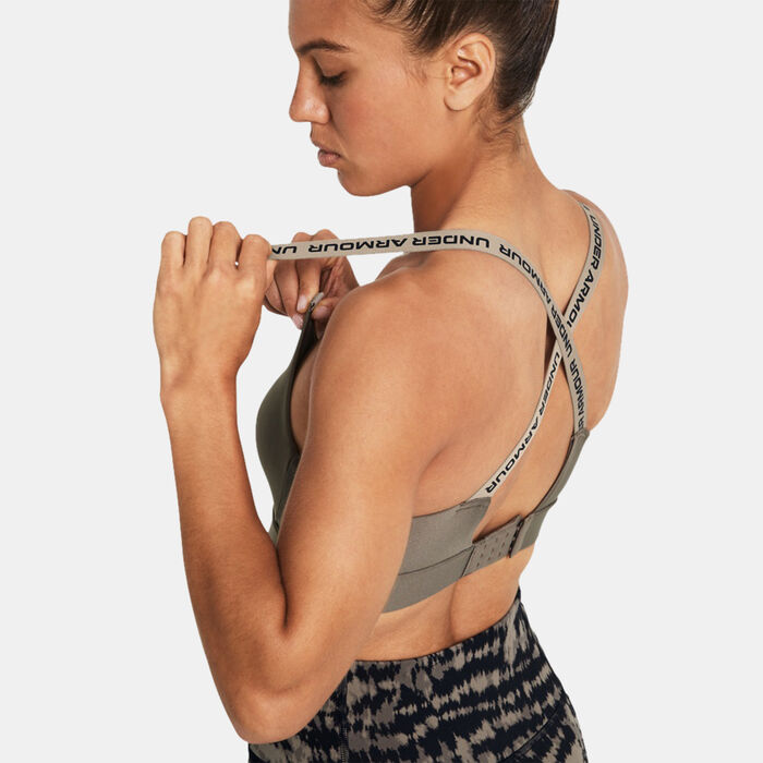 Under Armour Women's Infinity High-Support 2.0 Training Sports Bra Bra Brown Under Armour Women's Infinity High-Support 2.0 Training Sports Bra Bra Brown image number 2