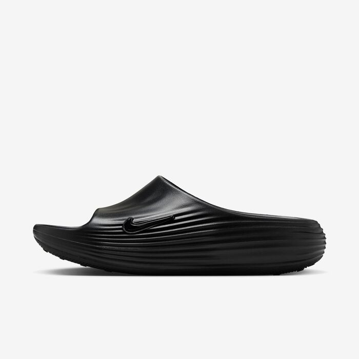 Nike Men's ReactX Rejuven8 Slides Black Nike Men's ReactX Rejuven8 Slides Black image number 1