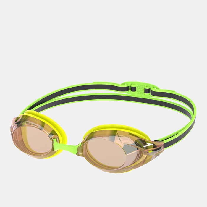 Speedo Vanquisher 3.0 Mirrored Swimming Goggles yellow Speedo Vanquisher 3.0 Mirrored Swimming Goggles yellow image number 0