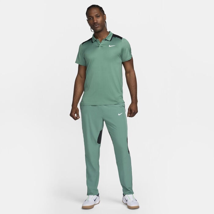 Nike Men's Court Advantage Polo Shirt Green Nike Men's Court Advantage Polo Shirt Green image number 4