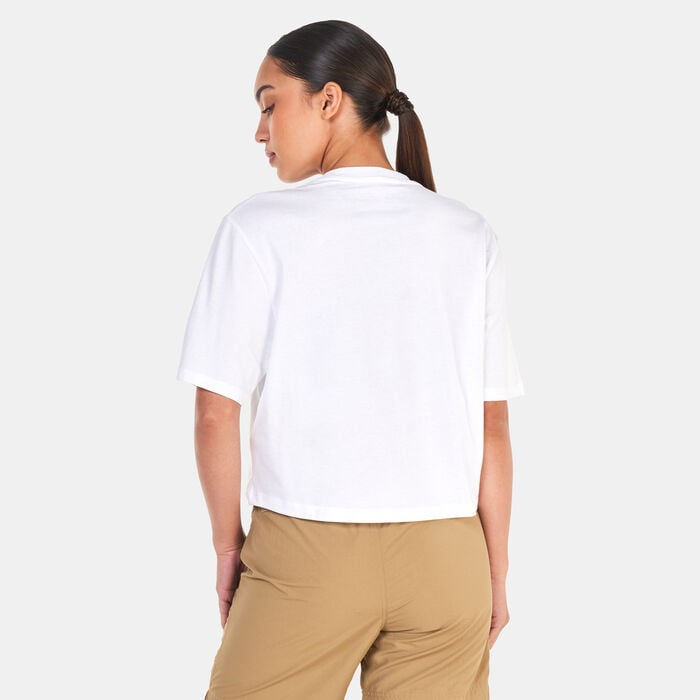Timberland Women's Seasonal Logo T-Shirt White Timberland Women's Seasonal Logo T-Shirt White image number 1