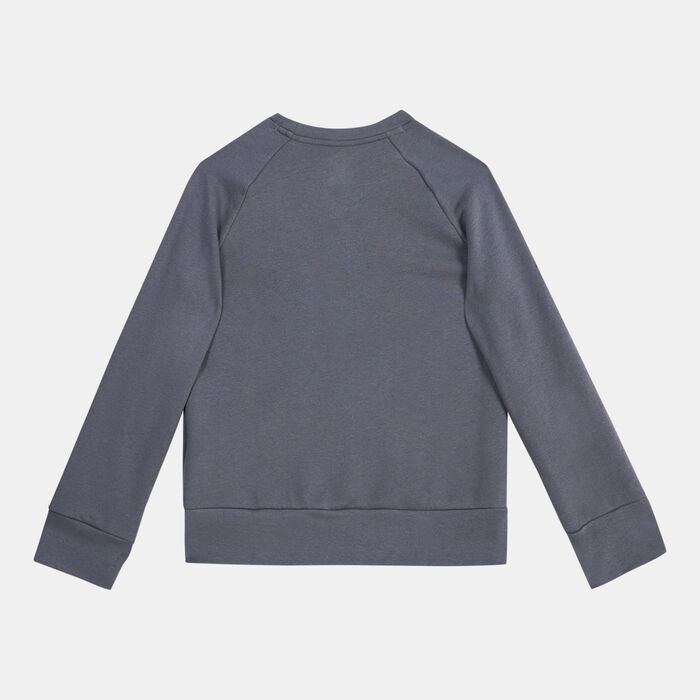 Under Armour Kids' UA Rival Fleece Sweatshirt Grey Under Armour Kids' UA Rival Fleece Sweatshirt Grey image number 1