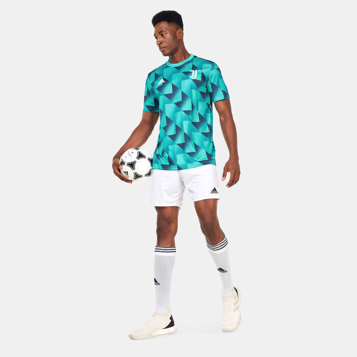 adidas Men's Juventus Pre-Match Jersey Green adidas Men's Juventus Pre-Match Jersey Green image number 2