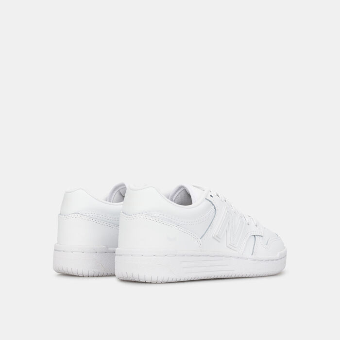 New Balance Kids' BB480 Shoes White image number 3