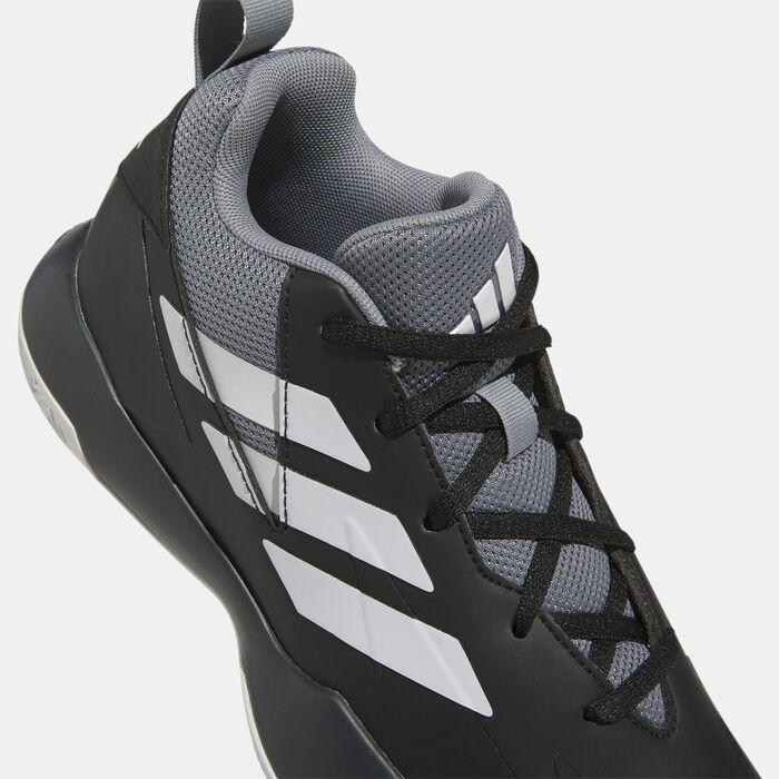 adidas Kids' Cross 'Em Up Select Basketball Shoes Black image number 4