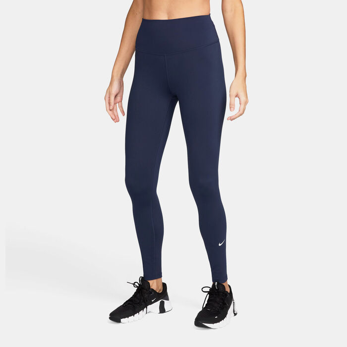 Nike Women's One Full-Length Leggings Blue Nike Women's One Full-Length Leggings Blue image number 0