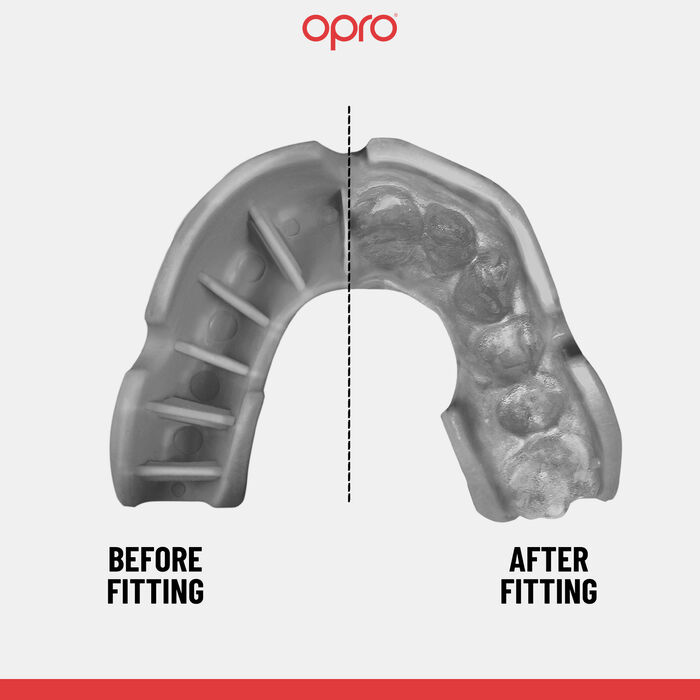 OPRO Self-Fit Silver-Level GEN5 MMA Mouth Guard Black image number 3