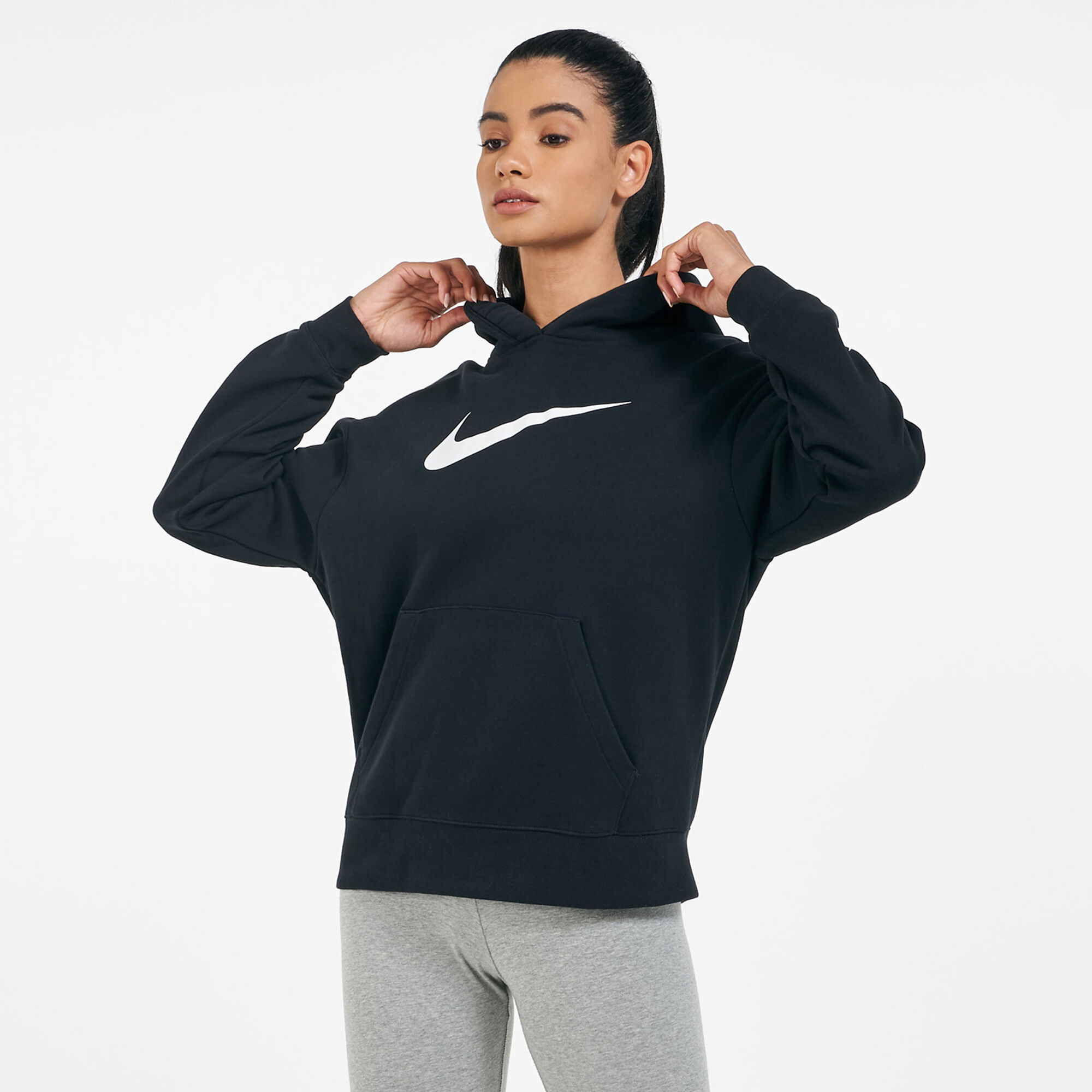 Womens nike swoosh hoodie top